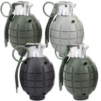 Lot of 4 Kids Toy B/o Grenades for Pretend Play