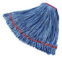 Rubbermaid Commercial Swinger Loop Mop, Large, Blue, FGC11306BL00