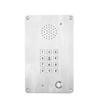 KNTECH KNZD-15 Embedded Elevator Telephone Hotel Service Telephone, Sliver