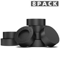 HOSOM Heavy Duty Stabilizer Pads for Washing Machine and Dryer, Rubber Anti-Vibration and Anti-Walk Mat, Set of 8