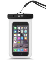 JOTO Waterproof Cellphone Dry Bag Underwater Case for iPhone XS Max XR X 8 7 6S Plus, Galaxy S10 Plus S10e S9 + Note 9 8 Pixel up to 6.5", Waterproof Pouch for Pools Tubing Beach Snorkeling -Clear