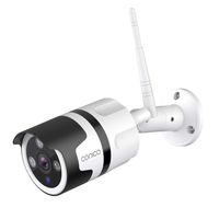 Outdoor IP66 Waterproof Security Camera, Conico 1080P Home Surveillance Camera Wireless IP Camera with Face Sound Motion Detection Night Vision Two Way Audio Cloud Storage 2.4G WiFi Connection