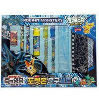 Pocketmon 8p Stationery Set (Blue)