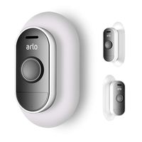 Arlo Doorbell Wall Plate, Aotnex Wall Mounting Plate Accessories for Arlo Audio Doorbell to Keep an Easy Installation and Clean Look (White)