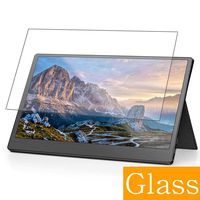 Synvy Tempered Glass Screen Protector for SainSonic EVOPIX 15.6 EP-15 15.6" Display Monitor Visible Area Protective Screen Film Protectors 9H Anti-Scratch Bubble Free