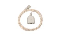 360 Electrical 360616 Habitat4.8 Braided w/ 4.8A 4-Port USB extension cord, 6 ft, Sugar Maple