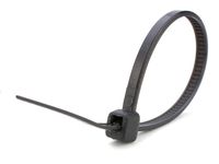 4 Inch Black Miniature Nylon Zip Tie - MS3367-4-0 - 100 Pack