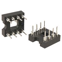 uxcell 2 Pcs 8 Pin DIP IC Sockets Adaptor Solder Type Socket Double Row