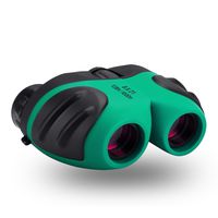 E&W Gifts for 3-12 Years Old Boys, Compact 8x21 Shock Proof Binoculars for Bird Watching Kids Telescope for Teens Toys for 3-12 Years Old Boys (Green)
