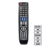 LuckyStar Universal Replacement Lost Remote Control SM-25+AL For Samsung LCD LED BD DVD HD, Compatible with AA59-00666A BN59-01178W BN59-01199F AA59-00638A AA59-00637A AA59-00594A AA59-00600A