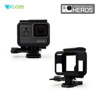 WoCase GoPro HERO5 Housing Frame Mount Case Cage for GoPro HERO5 Full ProtectionWith Access to All Ports