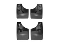 WeatherTech Custom MudFlaps for Ford F-150 - Front & Rear Set Black (110050-120050)