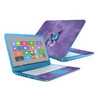 Mightyskins Skin Compatible with Hp Stream 14" (2016) - Celtic Butterflies | Protective, Durable, and Unique Vinyl Decal Wrap Cover | Easy to Apply, Remove, and Change Styles | Made in The USA