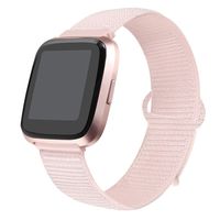 bayite Soft Bands Compatible with Fitbit Versa/Versa 2 Women Men, Breathable Sport Loop Band Replacement Accessories Wristband