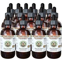 Saw Palmetto Alcohol-Free Liquid Extract, Organic Saw Palmetto (Serenoa Repens) Dried Berry Glycerite Natural Herbal Supplement, Hawaii Pharm, USA 15x4 fl.oz