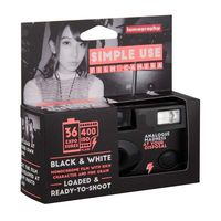 Lomography Simple Use Camera, Black and White Negative (SUC100BW)