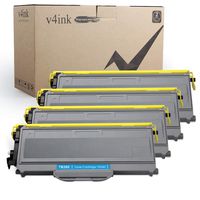 V4INK Compatible Toner Cartridge Replacement for Brother TN360 TN330 Toner Black Ink High Yield for Brother HL-2140 Hl-2170W Dcp-7030 Dcp-7040 Brother Mfc-7340 Mfc-7345N MFC-7440N Mfc-7840W Printer