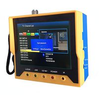 Satellite Finder, KKmoon KPT-356H 3.5 Inch Handheld Multifunctional DVB-S/S2 Satellite Finder Fast Tracking Full HD Digital Satellite TV Receiver Finder Meter MPEG4 Modulator with Remote Control