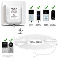 Doorbell Transformer, 16V / 800mA Power Adapter for Ring Video Doorbell, Ring Video Doorbell Pro and Ring Video Doorbell 2, Transformer Compatible With Nest Hello Doorbell and Zmodo Smart Doorbell