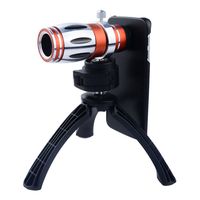 Apexel Telescope 12.5x Zoom Telephoto Manual Focus Long Focal Camera Phone Lens with High-end Tripod for Samsung Galaxy S6 Edge