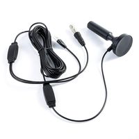 QUICATCH 300 Mile Range Antenna TV Digital HD Skywire 4K Antena Digital Indoor HDTV 1080p Black