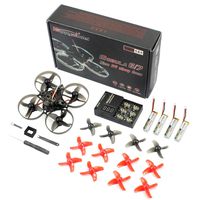 QWinOut Happymodel Mobula7 Quadcopter Indoor Four-axis 2S 75mm Brushless Whoop Racer Drone BNF (Receiver for Frsky Non-EU Standard Version)