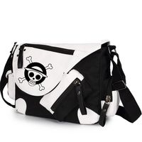 Siawasey One Piece Anime Cosplay Handbag Backpack Messenger Bag Shoulder Bag