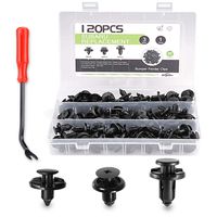 Angooni Custom Push Retainer Clips for Subaru | Stronger Than Original OEM, 120PCS Fastener Rivet Clips Nylon Bumper Automotive Kit with Fastener Remover Tool