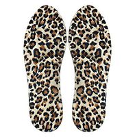 cici store 1 Pair 3D Sponge Soft Insole Comfort High Heel Shoe Pad Pain Relief Insert Cushion Pad (Leopard Print)