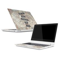 Mightyskins Skin Compatible with Lenovo Chromebook C330 (2018) - Who Wander | Protective, Durable, and Unique Vinyl Decal Wrap Cover | Easy to Apply, Remove, and Change Styles | Made in The USA