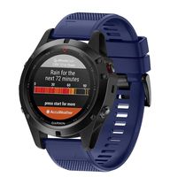 Garmin Fenix New 6S 5X GPS Watch Band - Quick Release Fit Replacement Band Strap Fitness Wristband for Garmin Fenix New 6s 5X/Fenix 3/Fenix 3 HR (Navy Blue)