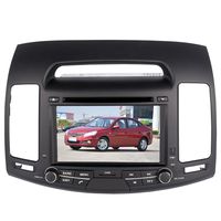 7 Inch Touch Screen Car GPS Navigation for HYUNDAI ELANTRA 2007-2011 Stereo DVD Player Video Radio Audio Bluetooth Steering Wheel Control AUX IN+Free Rear View Camera+Free GPS Map of USA