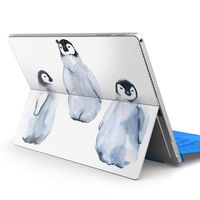 igsticker Ultra Thin Premium Protective Back Stickers Skins Universal Tablet Decal Cover for Microsoft Surface Pro 4/ Pro 2017/ Pro 6(2018) 014775 Penguin　Cute　Animal