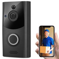 TLT Retail WiFi Smart Video Doorbell Camera Wireless Door Bell with Motion Detector, 720P Home Security Doorbell Camera, Two-Way Audio,Loop Recording, Standby 8 Months