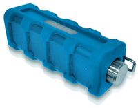 Jam Tunes Box Sports Speaker - Wireless Portable Rugged Waterproof Bluetooth Compatible Sound Stereo with, AUX In Jack, Rechargeable Battery - iPhone, Android, iPad, MP3 - Pyle Sport PWPBT15BL (Blue)