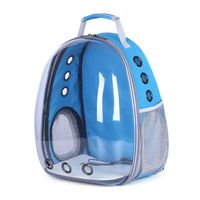 lipiny Pet Carrier Backpack for Dog&cat Pet Puppy Bag Travel Carrier Backpack Cat Dog Space Capsule Breathable Transparent Window with Soft Mat for Travel, Hiking, Walking & Outdoor