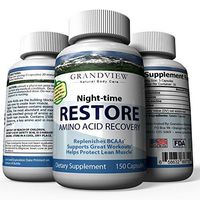 Night-time Restore Amino Acid Recovery | 150 Capsules | Amino Acids for Better Sleep & Muscle Recovery for Men & Women - 150 Caps