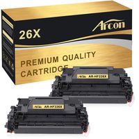 Arcon Compatible Toner Cartridge Replacement for HP 26X CF226X 26A CF226A Toner HP M402n MFP M426fdw 26A CF226A Toner HP LaserJet Pro M402n MFP M426fdw  M402dn M426dw M426fdn M402dw M402d Toner-2 Pack