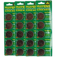 20Pcs CR-2450 3V Button Cell Lithium Batteries Silver