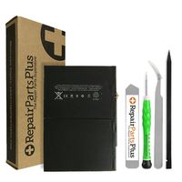 RepairPartsPlus Premium Battery Replacement Kit for Apple iPad 5 with Repair Tools and 8827 mAh Li-ion Battery