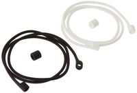 Ocamo 2 Pack AirPods Strap for iPhone Pods Sport Wire Cable Connector Silicone Strap Black