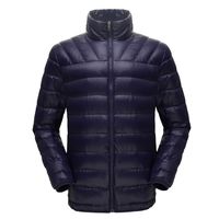  HebeTop  Men's Thermal Jacket Top Coat Falls 590 TurboDown Jacket, Thermal Reflective Warmth Navy