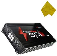 Precision Power 2500 Watt 4 Channel Amplifier - 2500W 4-Channel Class A/B Subwoofer Amplifier