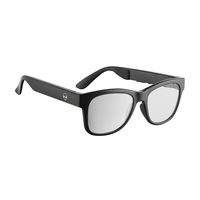 Kodak Prescription Eyeglasses Alien 5 Bone Conduction Glasses Blue Ray Filtering Wireless Bluetooth 4.1 Headphones Myopia Hyperopia Astigmatism Waterproof for iOS Android (Bright Black Frame)