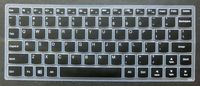 BingoBuy US Layout Keyboard Protector Skin Cover for 11.6'' Lenovo Yoga 710 11'', 710-11 inch, Yoga 900S-12ISK, Flex 4 11-inch, with BingoBuy Card Case for Credit, Bank, ID Card (Black)