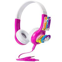 Mimoday Kids Headphones（Upgraded） with 85dB Volume Limited Hearing Protection Durable, Comfortable & in Line Mic, Kids Friendly Safe Food Grade Material, Great for School| for iPad, Fire, All Tablets
