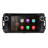 Android 9.0 Car Stereo CD DVD Player - in Dash Car Radio Multimedia Player Navigation System with 6.2" LCD Bluetooth WiFi GPS for Jeep Wrangler Dodge Chrysler