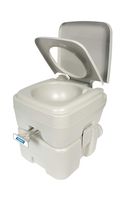 Camco Portable Travel Toilet-Designed for Camping, RV, Boating and Other Recreational Activities-5.3 Gallon (41541)
