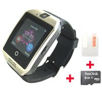 OCTelect q18 smart watch with 500mah polymer battery & 8GB TF card (silver)