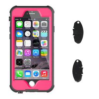 ImpactStrong iPhone 6 Waterproof Case [FingerPrint ID Compatible] Slim Full Body Protection for Apple iPhone 6 / 6s (4.7") - Pink